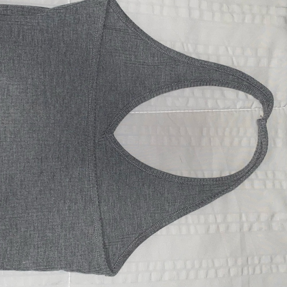 SHEIN Charcoal Sleeveless Top